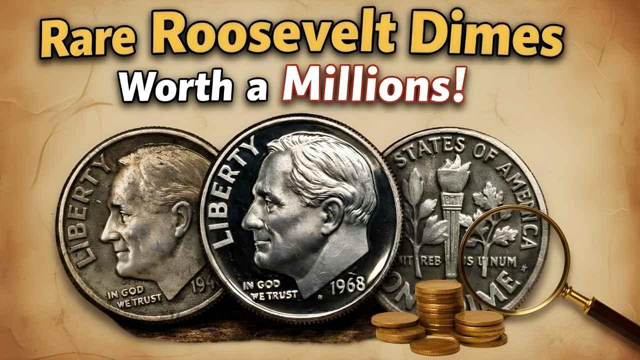 Rare Roosevelt Dimes Worth Millions in 2026 Value Guide