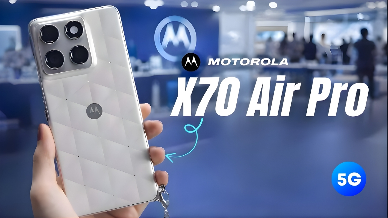Moto X70 Air Pro 5G Launched: 200MP Camera Beast with 7,100mAh Battery Power